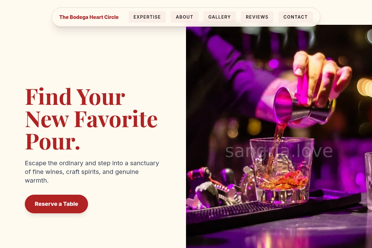 Pitcher Bar