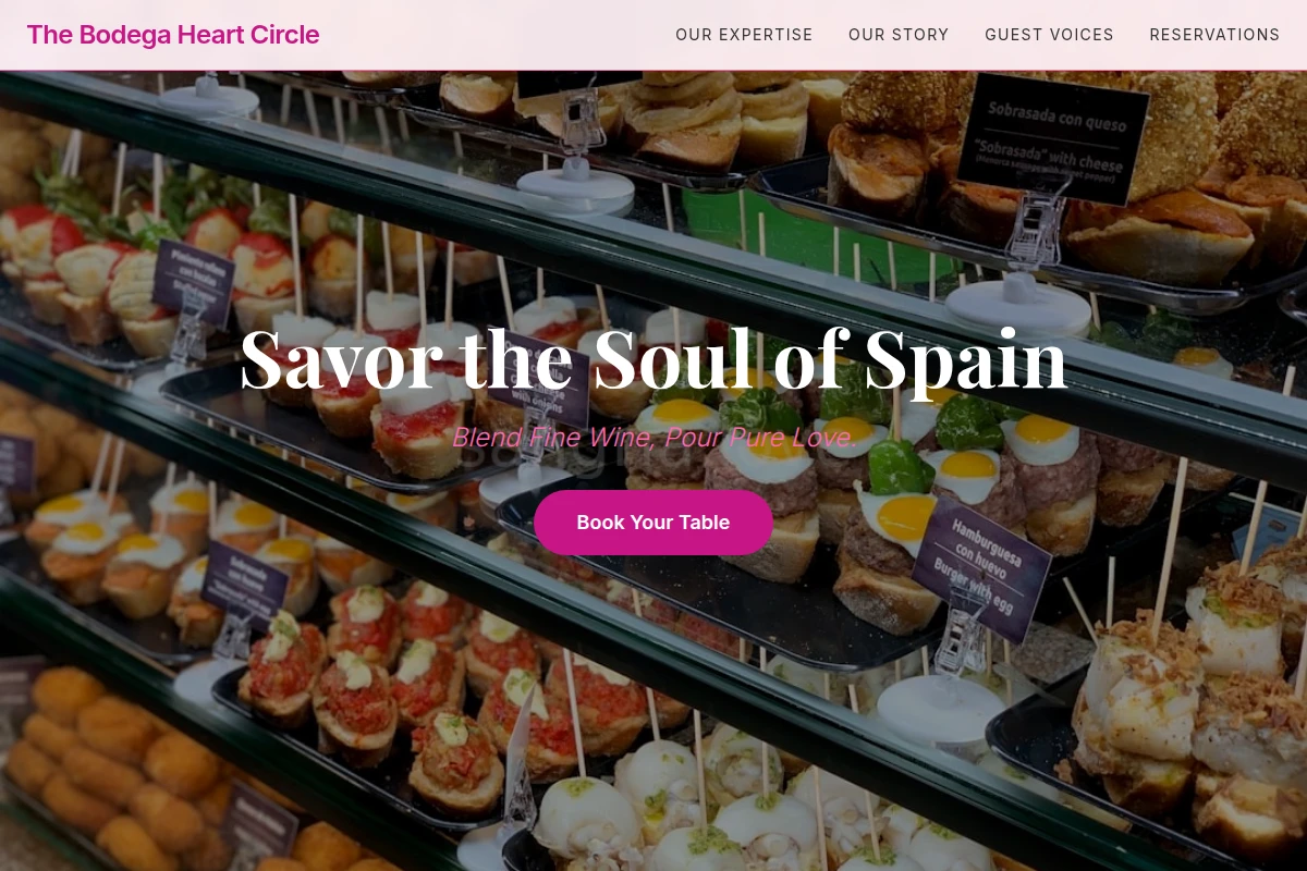 Selection Spanish Food