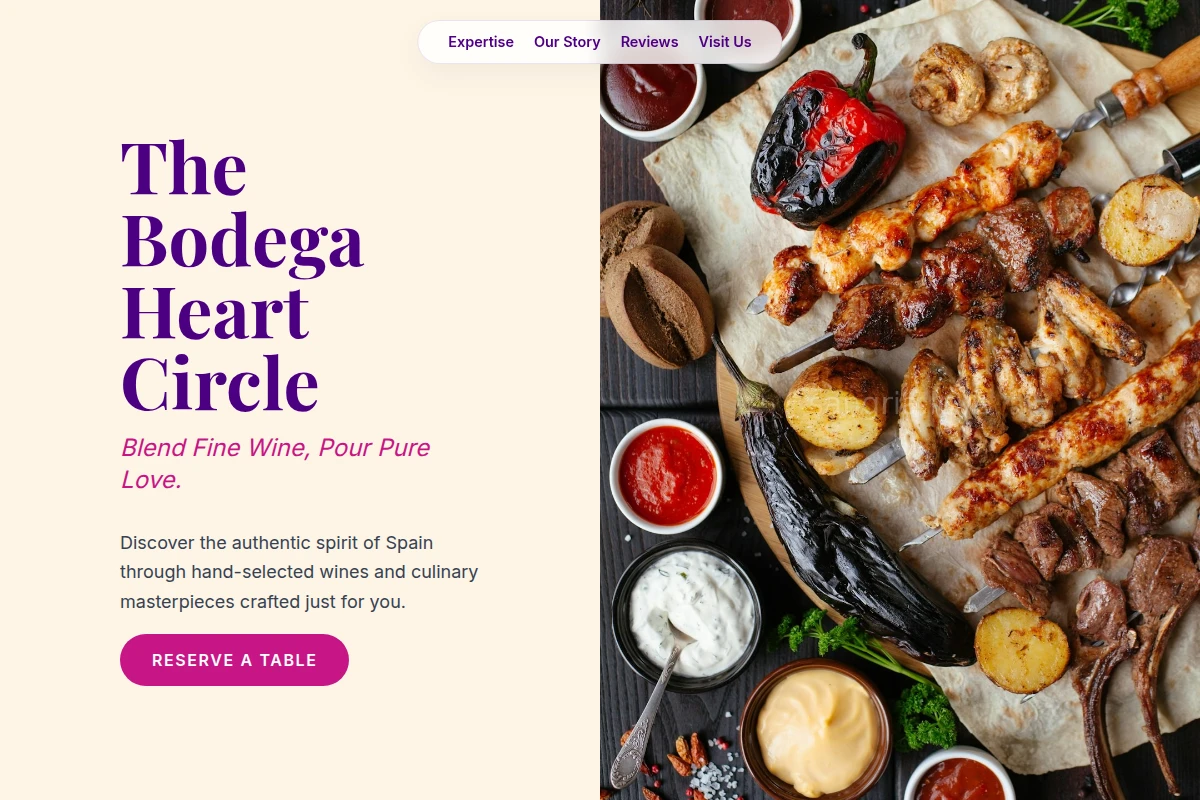 Blush Spanish Food