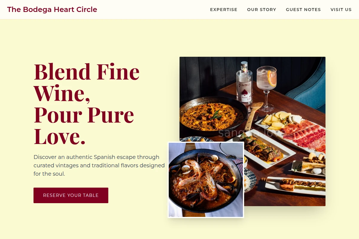 Golden Spanish Food