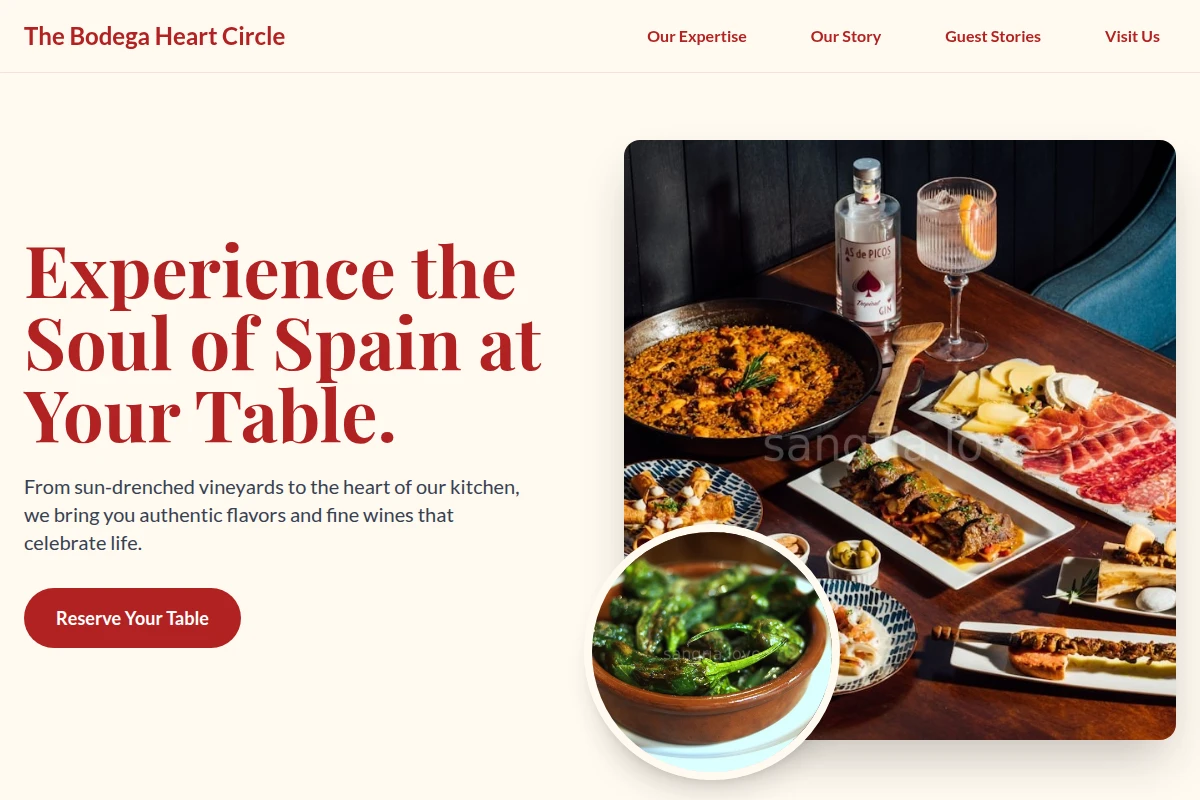 Warmth Spanish Food