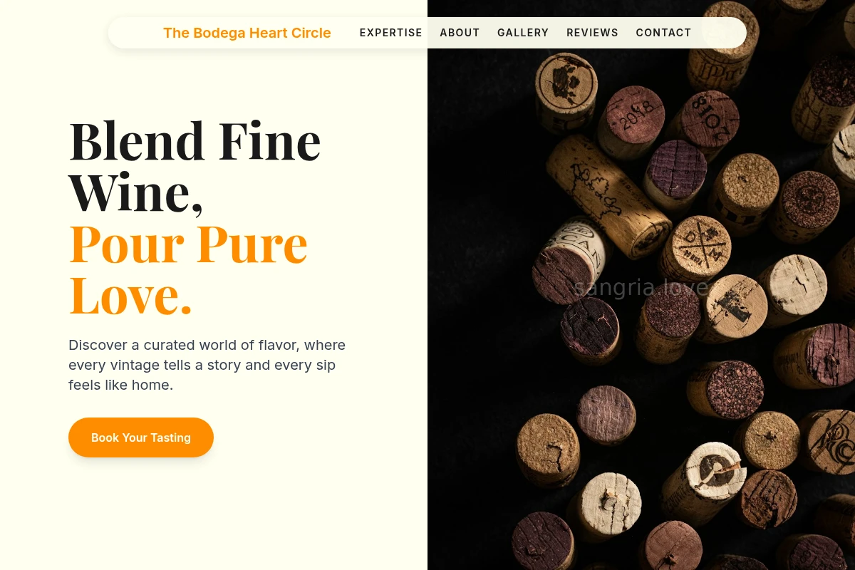 Amber Wine Tasting