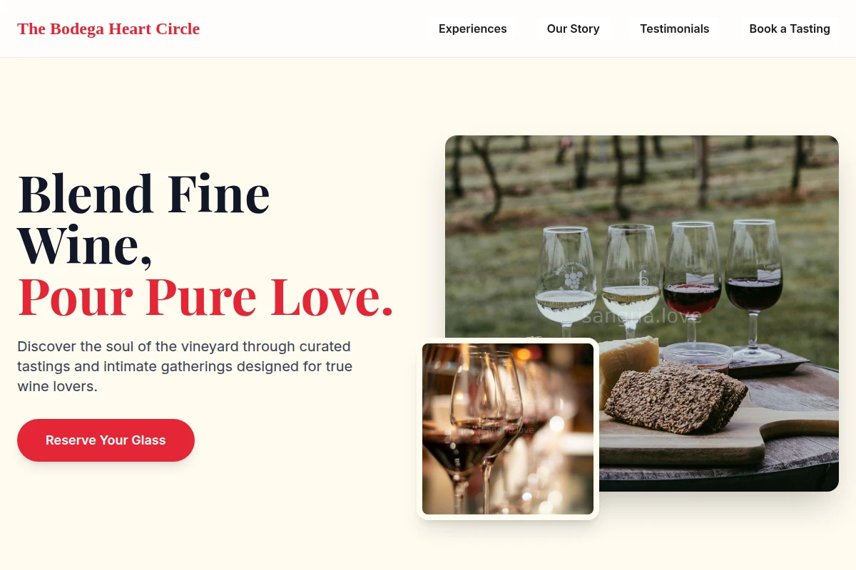 Euphoria Wine Tasting